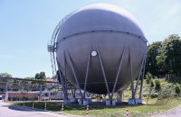 Schmuckbild Energiekrise: Gaskugel der Stadtwerke Tuebingen