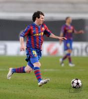 FUSSBALL  International CHL 09/10 : Lionel Messi (Barca)