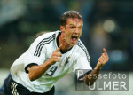 Fussball - EM-Qualifikation: Deutschland - Schottland, JUBEL BOBIC