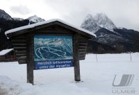 Sportpolitik / Ski  WM 2011 und Olympia Bewerbung Muenchen 2018:  Alpspitze bei  Garmisch