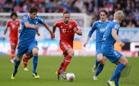 Fussball  1. Bundesliga  13/14: TSG 1899 Hoffenheim - FC Bayern Muenchen