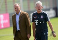 Fussball 1. Bundesliga 12/13: Training beim FC Bayern Muenchen