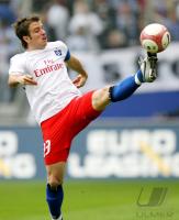 Fussball 1. Bundesliga: Hamburg, VAN DER VAART Einzelaktion