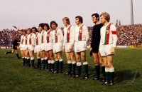Fussball Mannschaftsbild FC Augsburg 1974