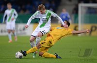 Fussball DFB Pokal Viertelfinale 13/14: TSG 1899 Hoffenheim - VfL Wolfsburg