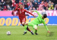 Fussball 1. Bundesliga Saison 18/19: FC Bayern Muenchen - Hannover 96