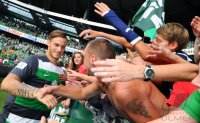 Fussball Saison 1. Bundesliga  Saison 2013/2014: Werder - FC Augbsurg