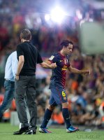 FUSSBALL Primera Division/Super Cup 2012: FC Barcelona - Real Madrid