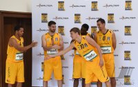 Basketball 1. Bundesliga 14/15:  Teampraesentation  Walter Tigers Tuebingen
