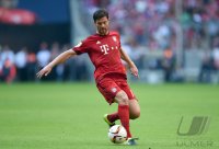Fussball 1. Bundesliga Saison 15/16: FC Bayern Muenchen - FC Augsburg
