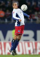 Fussball 1. Bundesliga: HSV, BEINLICH Einzelaktion am Ball