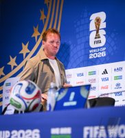 Fussball WM 2026 Deutschland -  Paraguay, Pressekonferenz,