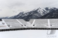 Sportpolitik / Ski WM 2011 und Olympia Bewerbung Muenchen 2018:  Taluebersicht bei Garmisch.