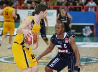 Basketball 1. Bundesliga Walter Tigers Tuebingen  - Bamberg