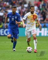 Fussball Europameisterschaft Achtelfinale 2016: Italien - Spanien
