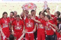 Fussball, 20.05.2007, RB Salzburg-SK Rapid Wien mit anschliessender Meisterfeier