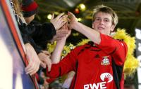 Fussball 1. Bundesliga: Leverkusen, CALLSEN BRACKER
