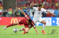 FUSSBALL WM 2014, Gruppenphase: Spanien - Chile