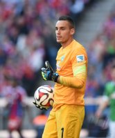 Fussball 1. Bundesliga Saison 14/15: Torwart Raphael Wolf (SV Werder Bremen)