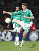 Fussball 1. Bundesliga: Werder, BOROWSKI Einzelaktion