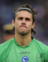 Fussball International EM 2012-Qualifikation: Torwart Kenan Hasagic (Bosnien-Herzegowina)