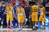 Basketball 1. Bundesliga 16/17 Hauptrunde: Walter Tigers Tuebingen -  Eisbaeren Bremerhaven