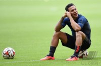 Fussball 1. Bundesliga 2014/2015: Thiago Alcantara (FC Bayern Muenchen)