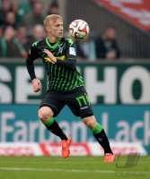 Fussball, 1. Bundesliga  Saison 2014/2015: SV Werder Bremen - Borussia Moenchengladbach