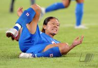 FUSSBALL  Olympia 2008   Halbfinale  Frauen   Japan - USA