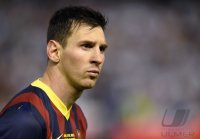 FUSSBALL International COPA DEL REY 13/14:  Lionel Messi (Barca)