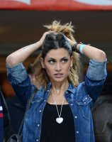 FUSSBALL International SERIE A 2011/2012:  Melissa Satta Freundin von Kevin Prince Boateng (AC Mailand)