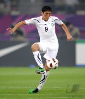 Fussball AFC Asian Cup 2011 Eroeffnungsspiel:  Odil Akhmedov (Uzbekistan)