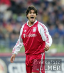 Fussball 1. Bundesliga: Muenchen - Hannover; Ballack schreit
