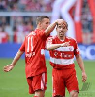 Fussball  1. Bundesliga  07/08  FC Bayern Muenchen - VfB Stuttgart
