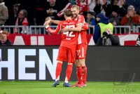 Fussball 1. Bundesliga  Saison  2025/2026  25. Spieltag FC Bayern Muenchen -  Borussia Moenchengladbach