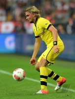 Fussball 1. Bundesliga, Supercup: FC Bayern Muenchen - Borussia Dortmund