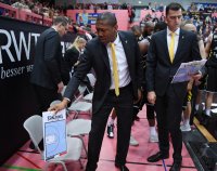 Basketball 1. Bundesliga 17/18 Hauptrunde: Walter Tigers Tuebingen - Oettinger Rockets Gotha/Erfurt