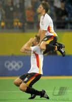 HOCKEY  Olympia 2008  Peking  Finale Deutschland - Spanien