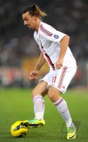 FUSSBALL SERIE A:  Zlatan Ibrahimovic (AC Mailand)