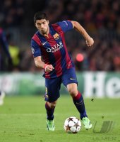 Fussball CHL  Saison 2014/2015: Luis Suarez (Barca)