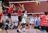 Volleyball  1. Bundesliga  13/14:  TV Rottenburg - VfB Friedrichshafen