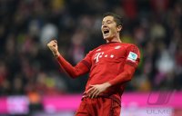 Fussball 1. Bundesliga Saison 15/16: FC Bayern Muenchen -  SV Werder Bemen