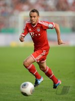 Fussball Saison 2013/2014 DFB Pokal 1. Rund: Rafinha (FC Bayern Muenchen) 4