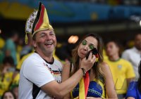 FUSSBALL WM 2014, HALBFINALE: Brasilien - Deutschland