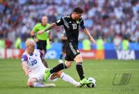 FUSSBALL WM 2018 Vorrunde Argentinien - Island