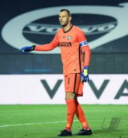 FUSSBALL SERIE A 2019/2020: Torwart Samir Handanovic (Inter Mailand)