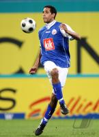 Fussball 1. Bundesliga: Rostock, LANGEN Einzelaktion