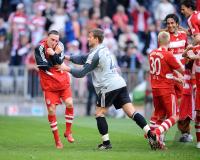Fussball  1. Bundesliga  07/08  FC Bayern Muenchen - VfB Stuttgart