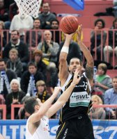 Basketball  1. Bundesliga  10/11   Walter Tigers Tuebingen - LTi Giessen 46ers