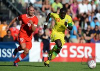 FUSSBALL Olympia 2012 Maenner: Testspiel:  Schweiz - Senegal